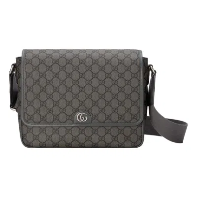 Gucci Ophidia Medium Messenger Bag 'grey Black'
