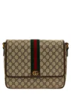 Gucci Ophidia Crossbody Bags Beige In Brown