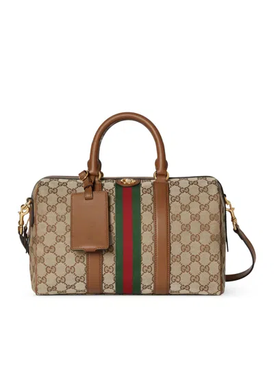 Gucci Ophidia Medium Top Case In Nude