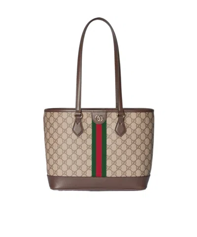 Gucci Ophidia Medium Tote Bag In Multi