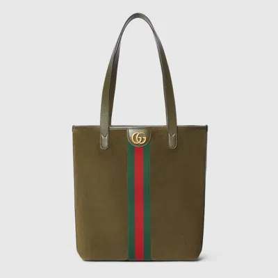 Gucci Ophidia Medium Tote Bag In Green