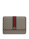 Gucci Beige Ophidia Messenger Bag