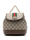 Gucci Ophidia Mini Backpack In Brown