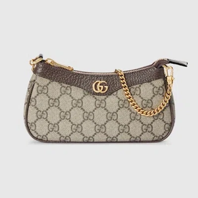 Gucci Ophidia Mini Bag In Beige