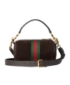 Gucci Ophidia Mini Bag In Brown