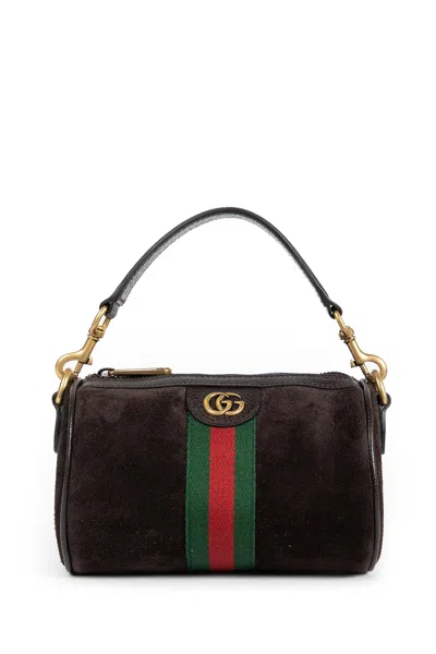 Gucci Ophidia Mini Bag In Brown