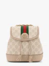 Gucci Mini Ophidia Backpack In Beige