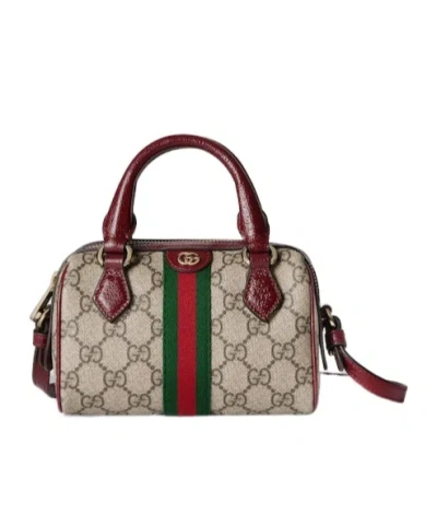 Gucci Ophidia Mini Boston Bag In Multi