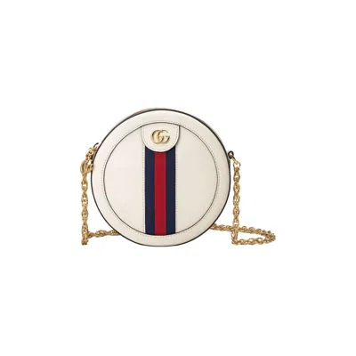 Pre-owned Gucci Ophidia Mini Camera Bag 'medium White'