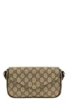 Gucci 'ophidia Mini' Crossbody Bag In Sand