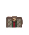 Gucci Ophidia Monogram-pattern Wallet In Multicolor