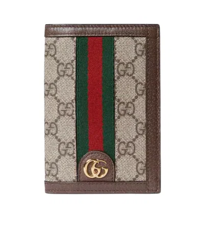 Gucci Ophidia Passport Case In Multicolor