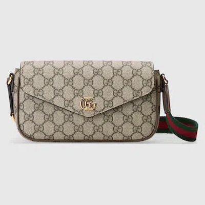 Gucci Ophidia Mini Bag In Beige