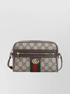 Gucci Ophidia Pouch Gg Supreme Web Stripe