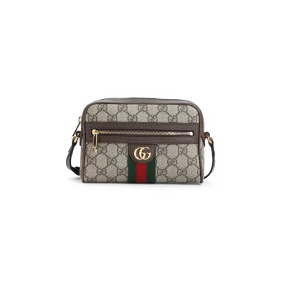 Gucci Ophidia Pouch Women In Brown