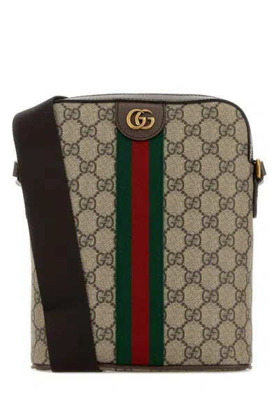 Gucci Printed Canvas Mini Ophidia Crossbody Handbag In Multi