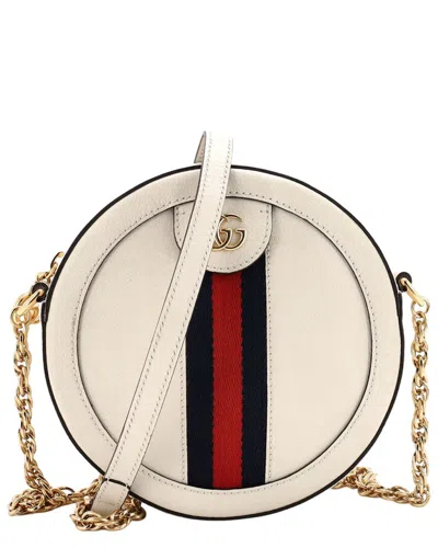 Pre-owned Gucci Ophidia Round Shoulder Bag Mini (authentic Pre-loved)