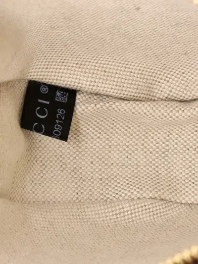 Pre-owned Gucci Ophidia Round Shoulder Bag Printed Gg Coated Canvas Mini Crossbody Bag In Brown