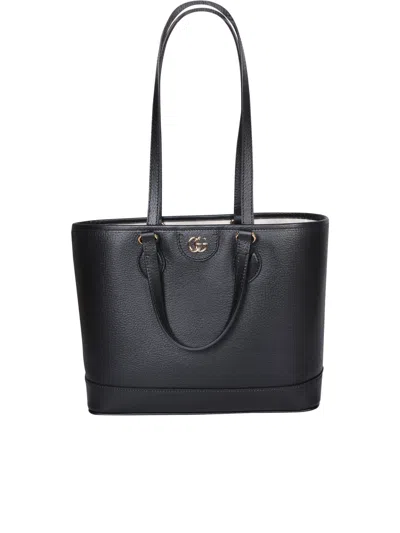 GUCCI OPHIDIA S BLACK SHOPPING BAG