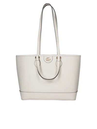 Gucci Ophidia S White Shopping Bag