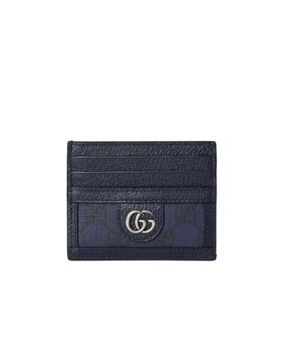 Gucci Ophidia Series Gg Card Holders In Black