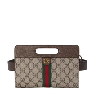 Gucci Ophidia Series Waist Bag In Nude | ModeSens