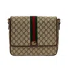 Gucci Ophidia Crossbody Bags Beige In Brown