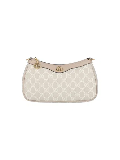 Gucci 'ophidia' Shoulder Bag In Cream