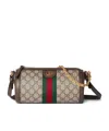 Gucci Mini Shoulder Bag Featuring Chain Strap In Multi
