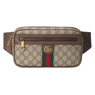 Gucci Ophidia Gg Belt Bag In Beige
