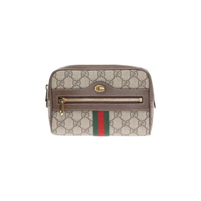 Pre-owned Gucci Ophidia Small Belt Bag 'gg Supreme' | Tan | Women's Size Onesize In Brown