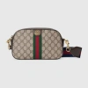 Gucci Ophidia Small Crossbody Bag In Beige