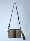 Gucci Men Ophidia Small Crossbody Bag In Brown
