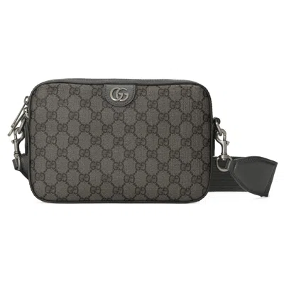 Gucci Ophidia Small Crossbody Bag In Grau