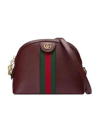 Gucci Ophidia Small Crossbody Bag In Red