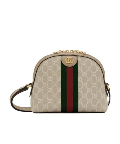 Gucci Ophidia Small Gg Shoulder Bag In Nude