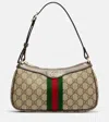 Gucci Ophidia Small Gg Shoulder Bag In Sand