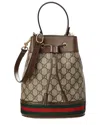 Gucci Ophidia Gg Bucket Bag Small In Neutral