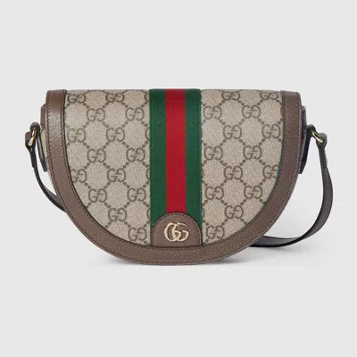 Gucci Ophidia Small Shoulder Bag In Sand