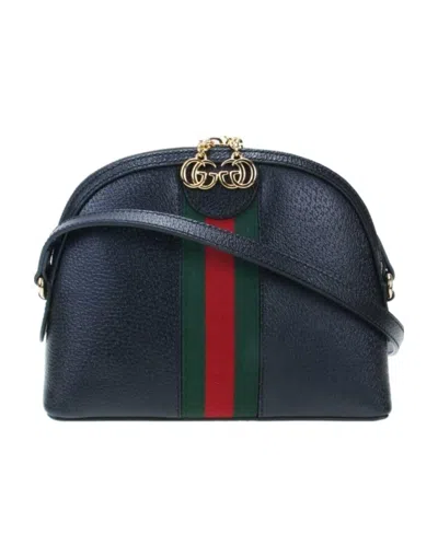 Gucci Ophidia Small Shoulder Bag In Black