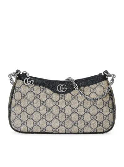 Gucci Ophidia Small Shoulder Bag In Gray