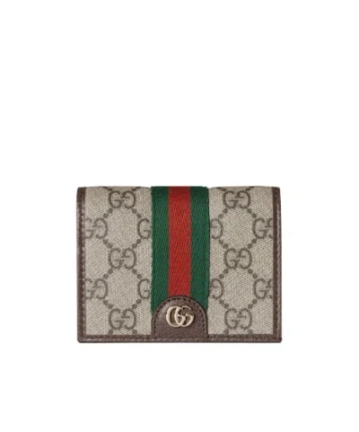 Gucci Ophidia Small Wallet In Multi