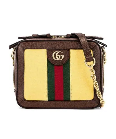 Gucci Ophidia Spliced Handbag In Multicolor