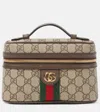 Gucci Ophidia Super Mini Shoulder Bag In Beige