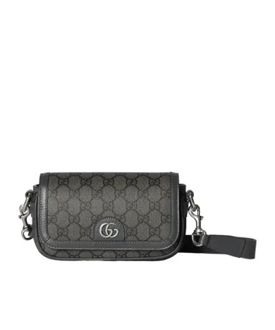 Gucci Ophidia Super Shoulder Bag In Black