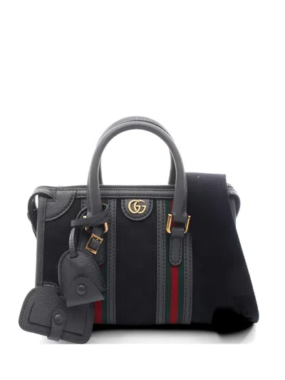 Pre-owned Gucci Ophidia Tote Bag In Black