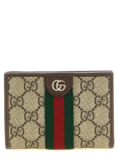 Gucci Ophidia Wallet In Brown