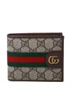 Gucci Icon Bi Fold Wallet And Cardholder In Brown