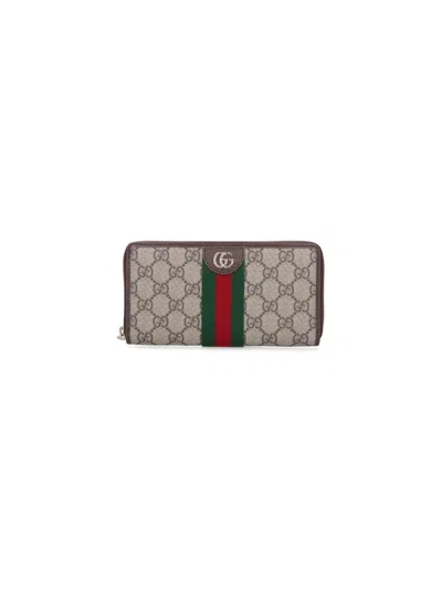 Gucci Ophidia Wallet In Sand