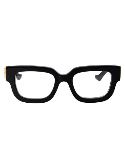 Gucci Gg1694oa Glasses In Black-black-transparent